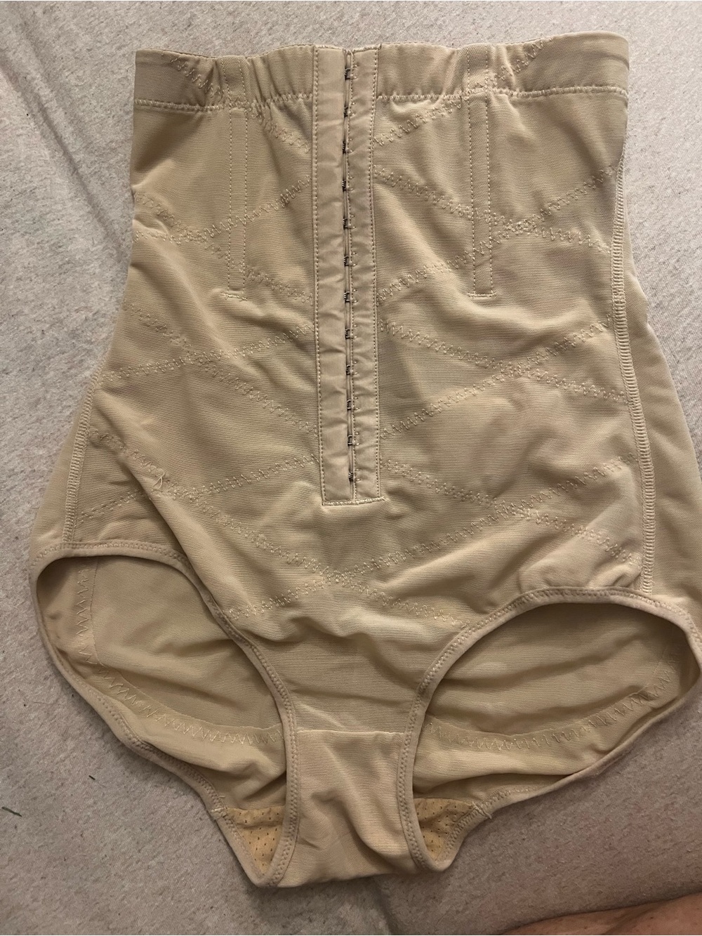 Women’s High-Waist Shaping One-Piece in Beige